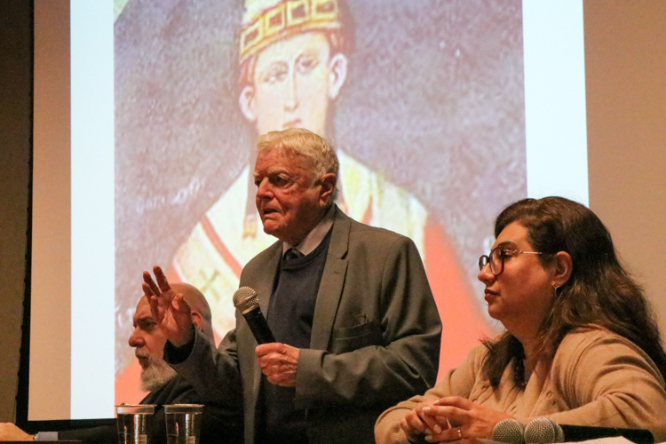 Prof. Me. Diógenes Madeu, Dr. José de Ávila Cruz e Dra. Daniela dos Reis.