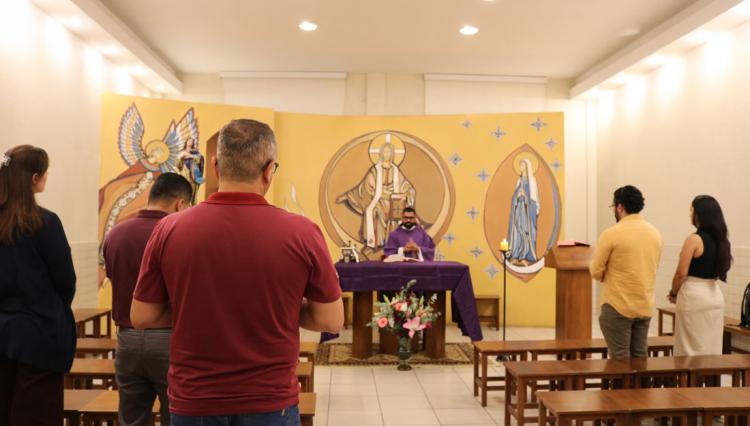 Comunidade acadêmica do Assunção participa da Missa de Abertura do Ano Letivo